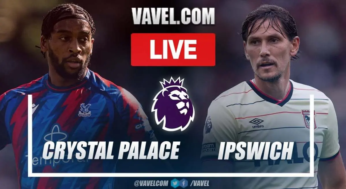 Gol Menit 90, Ipswich Kalahkan Crystal Palace 3-2